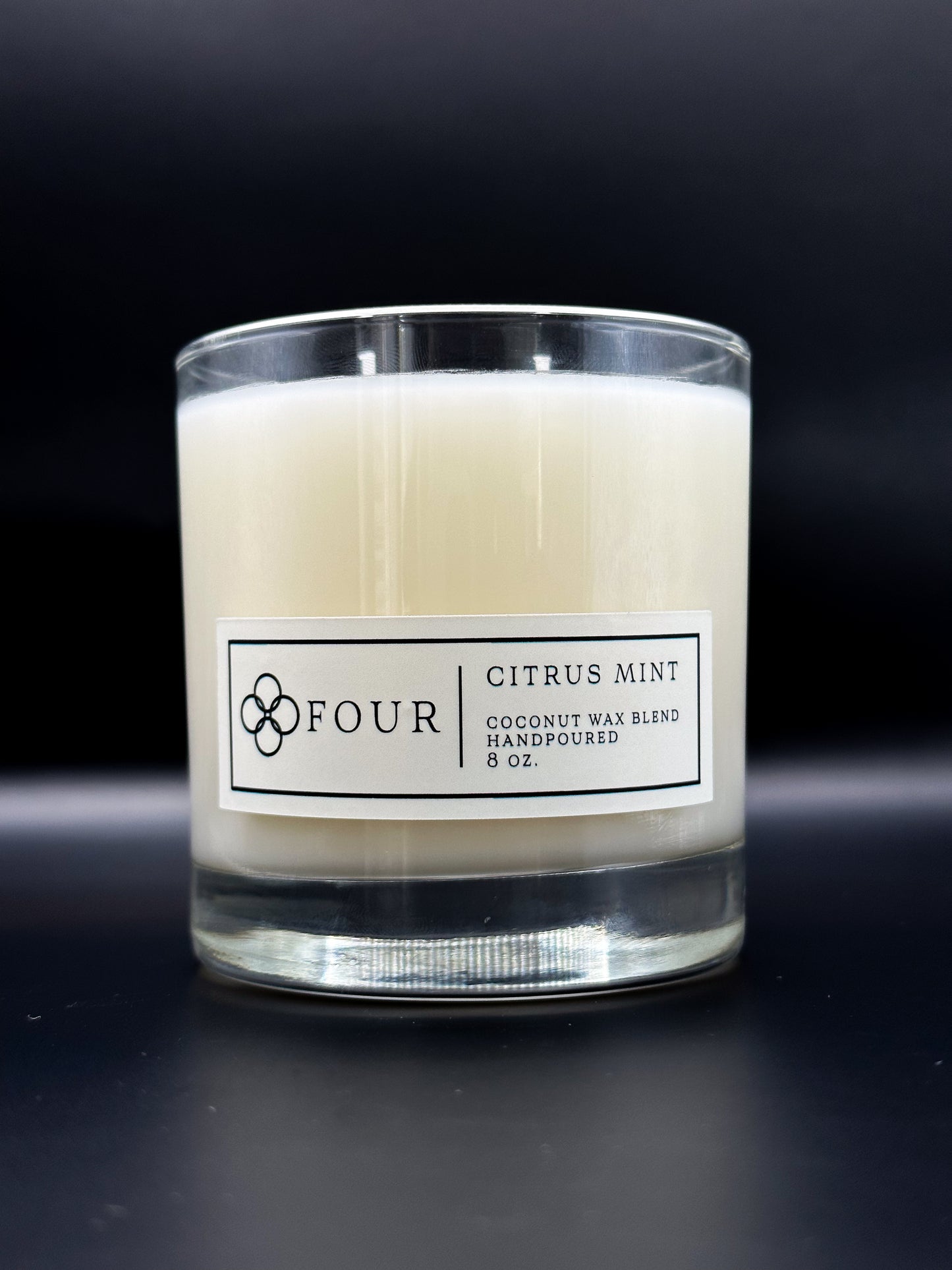 8oz. Whiskey Glass Candle