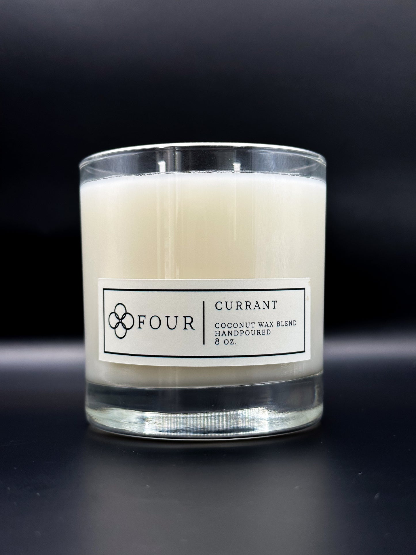 8oz. Whiskey Glass Candle