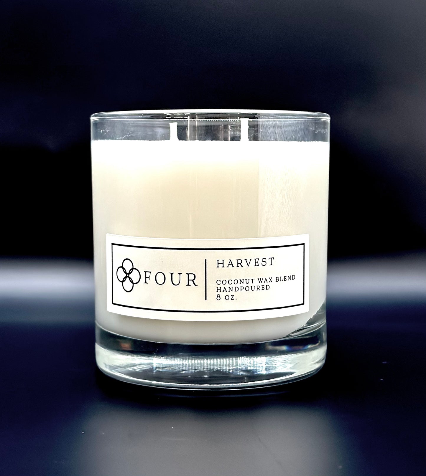 8oz. Whiskey Glass Candle