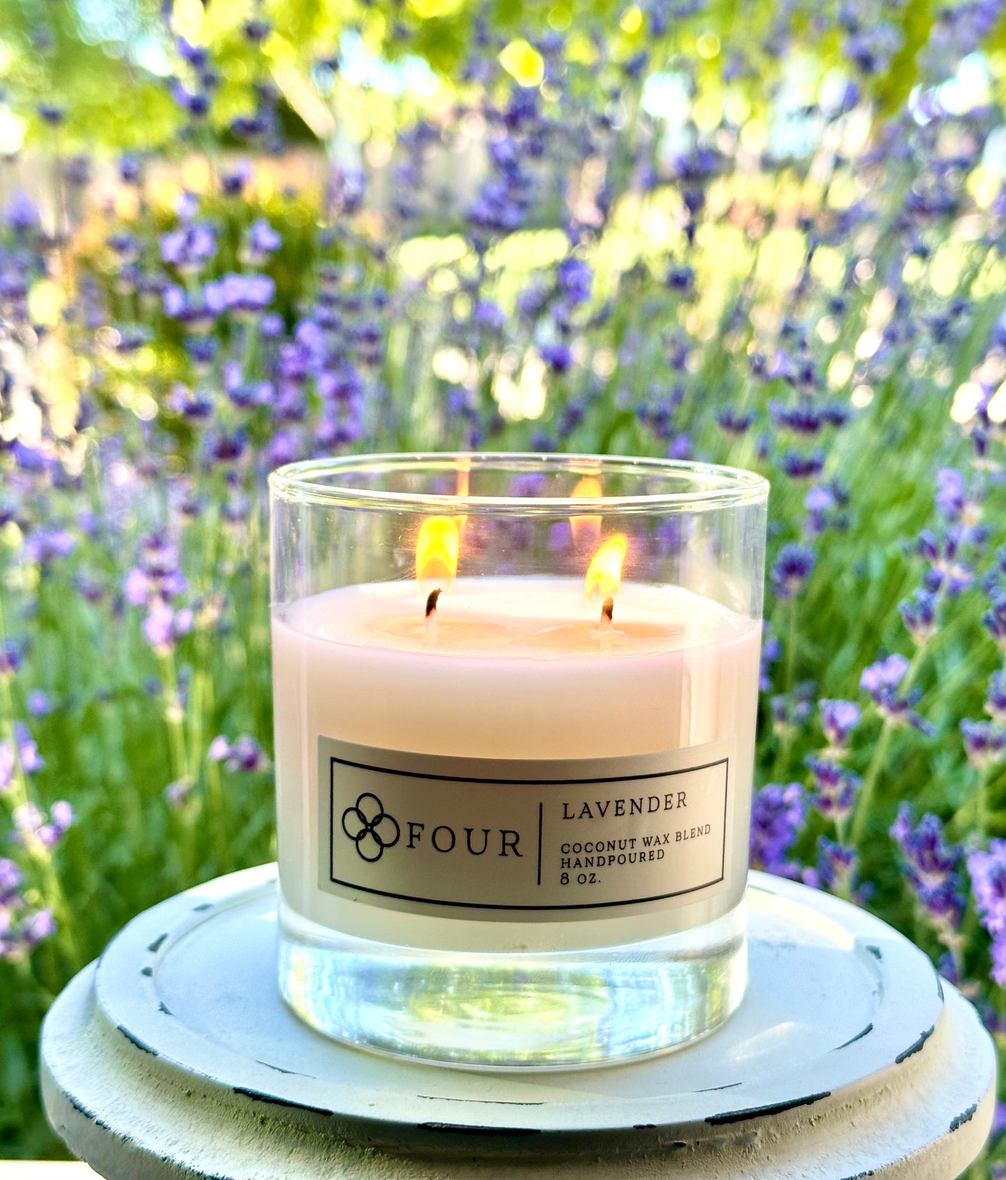 8oz. Whiskey Glass Candle