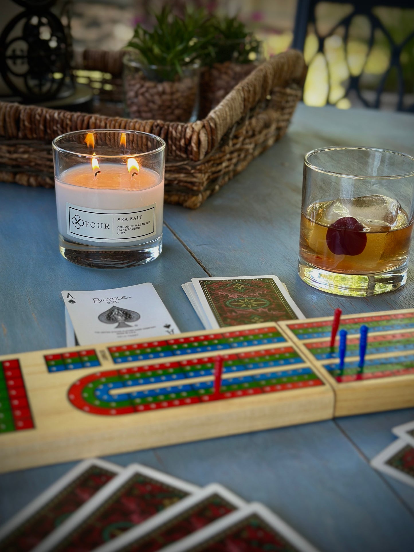 8oz. Whiskey Glass Candle