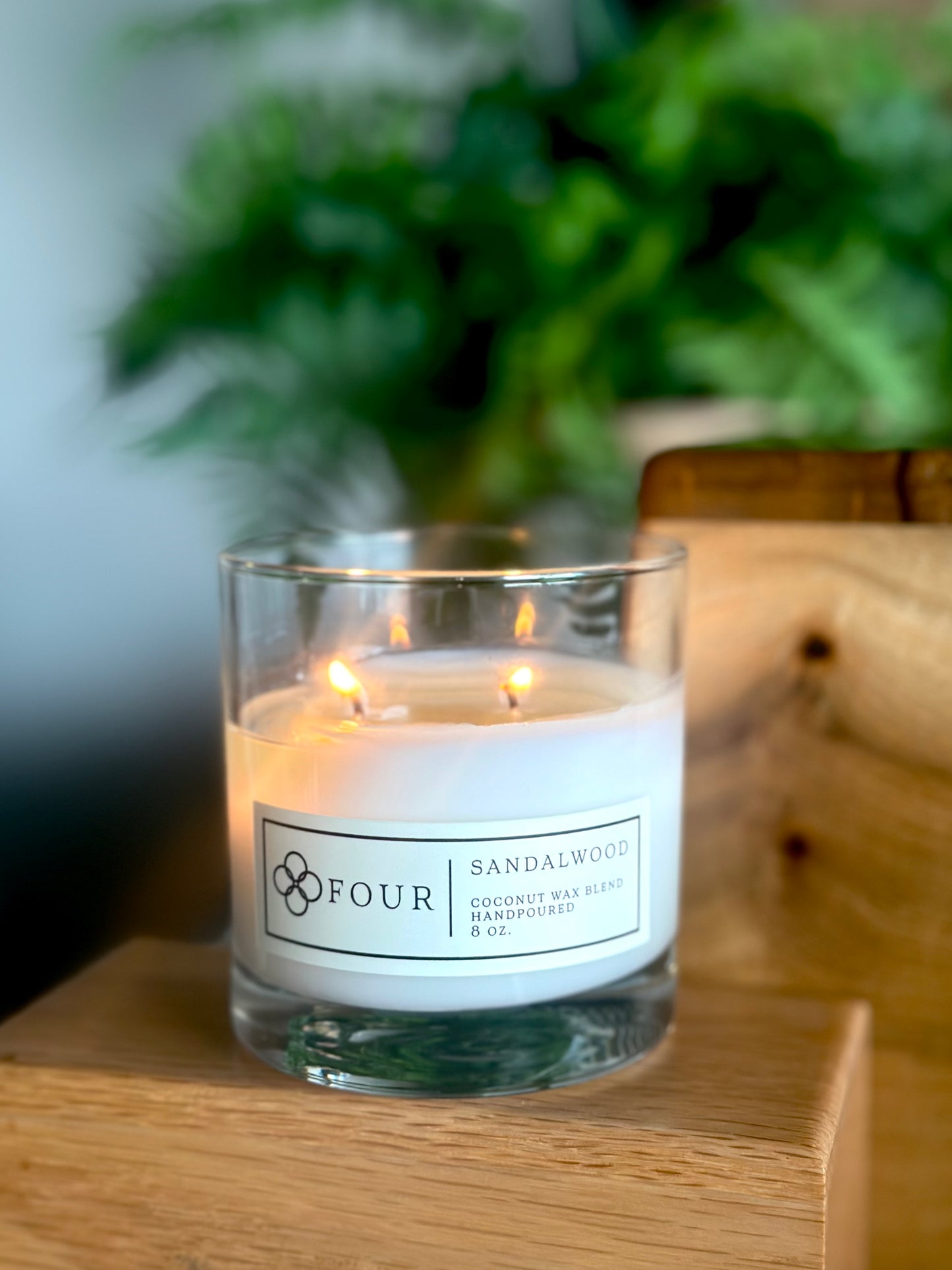 8oz. Whiskey Glass Candle