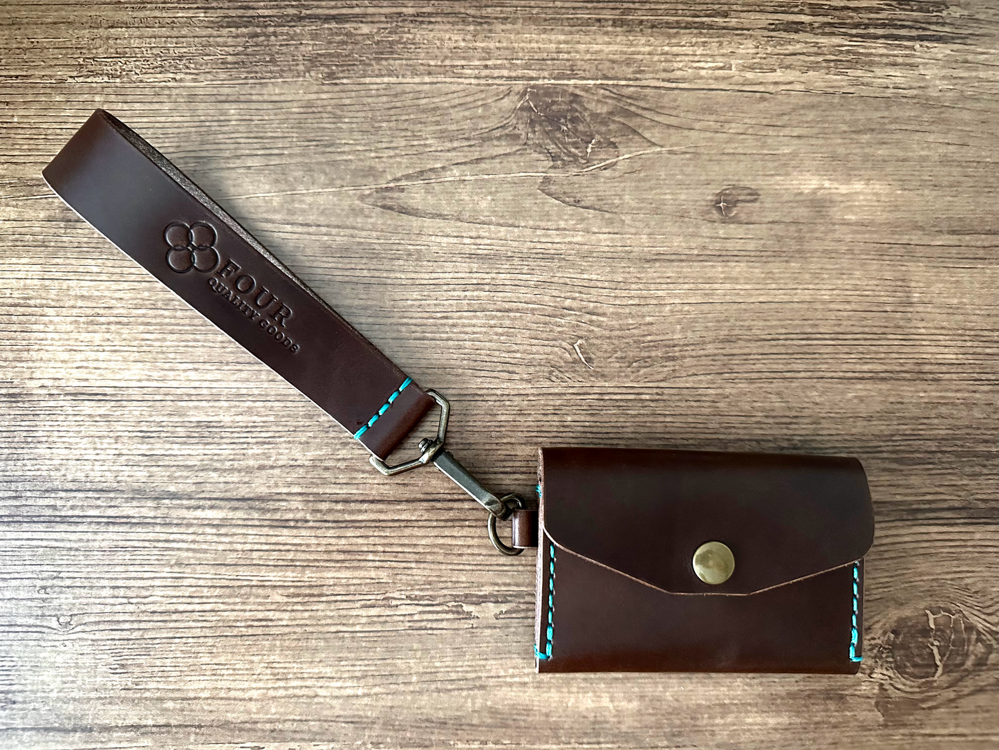 Card Wallet with Wristlet
