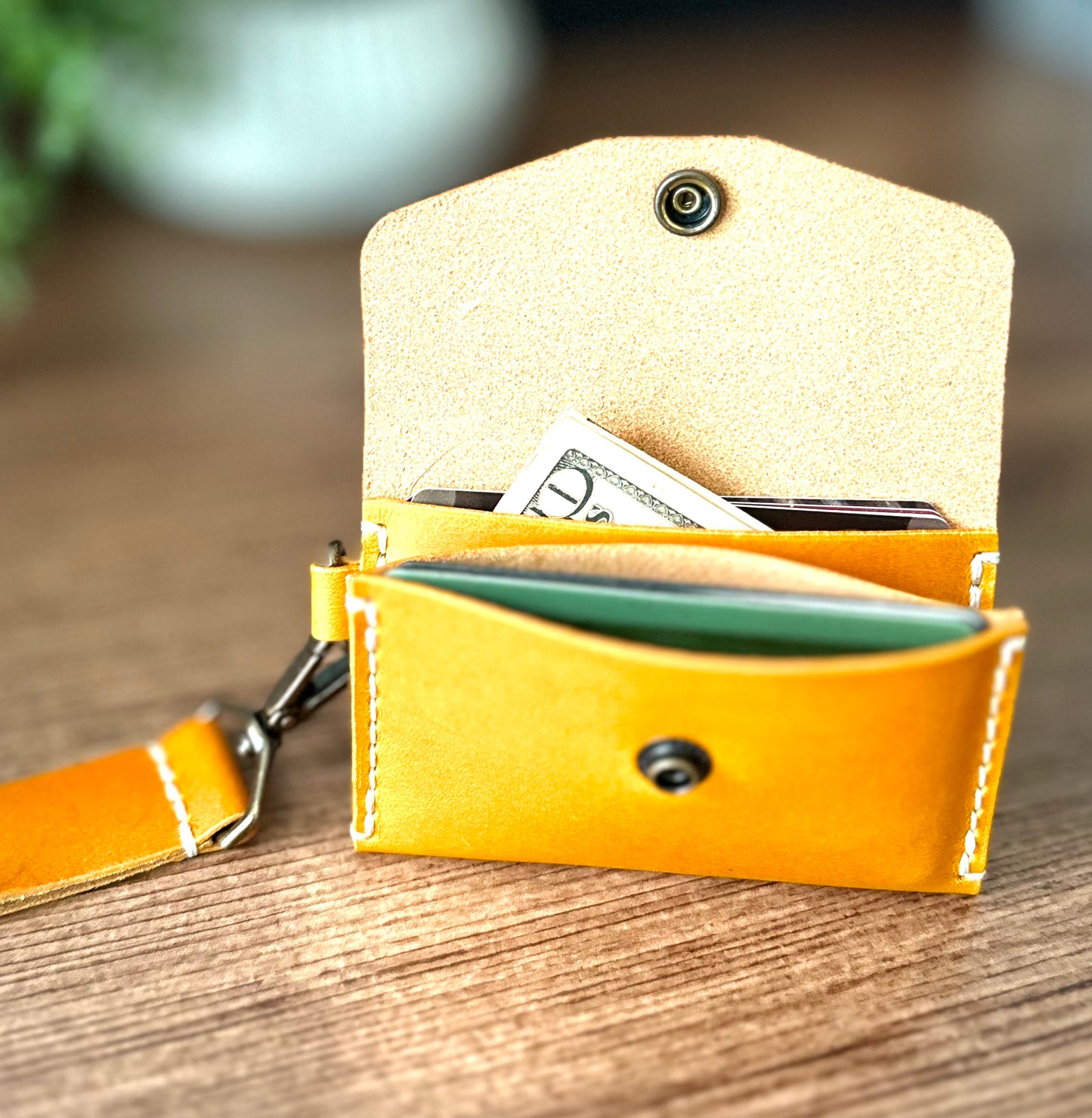 Card Wallet with Wristlet